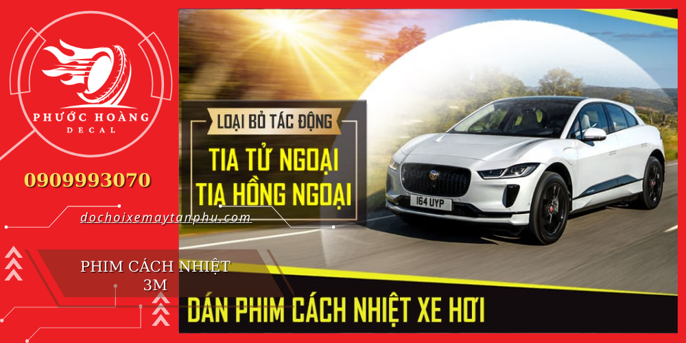 Dán phim cách nhiệt xe hơi